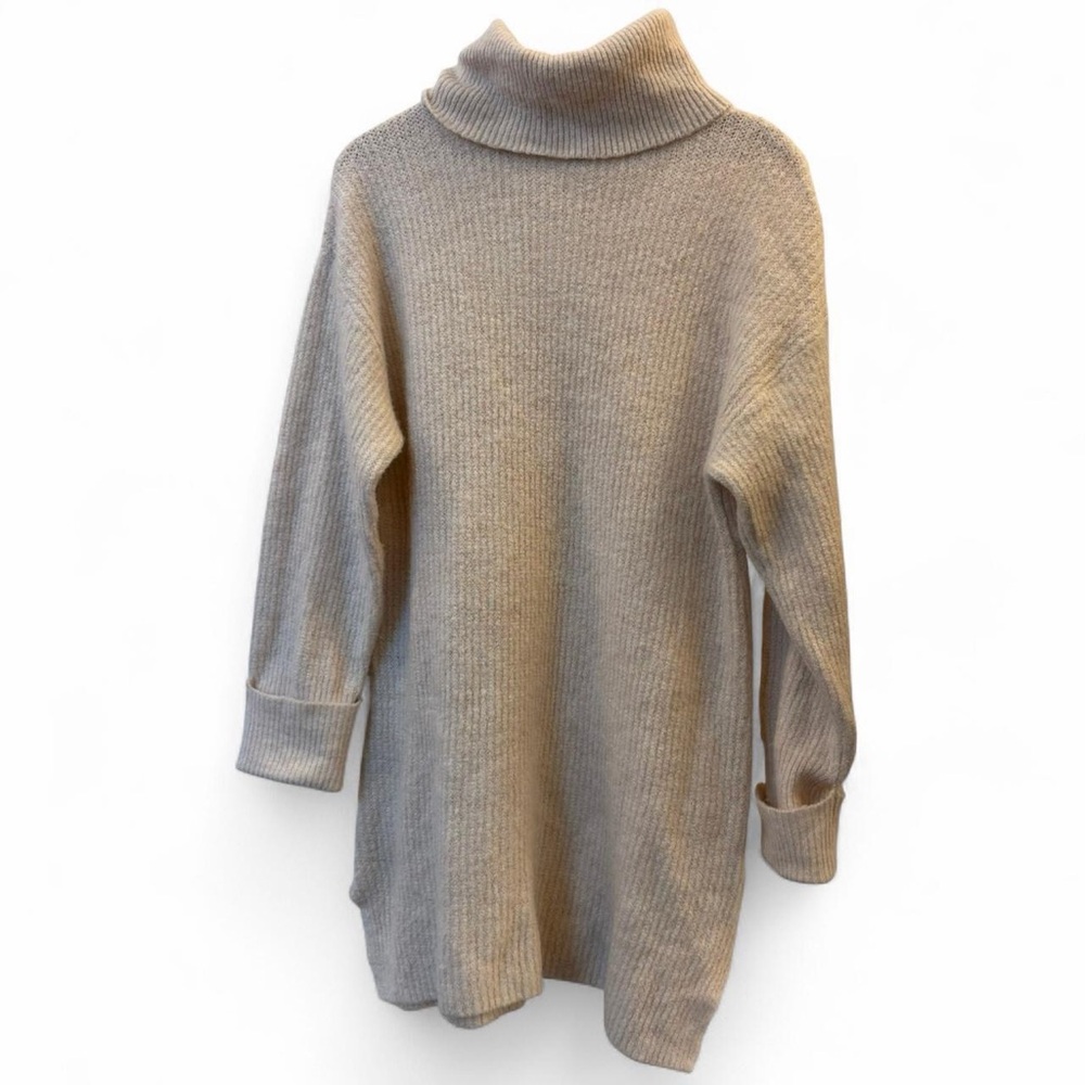 Topshop Cream Knit Sweater Dress 4-6 - Picture 3 of 8